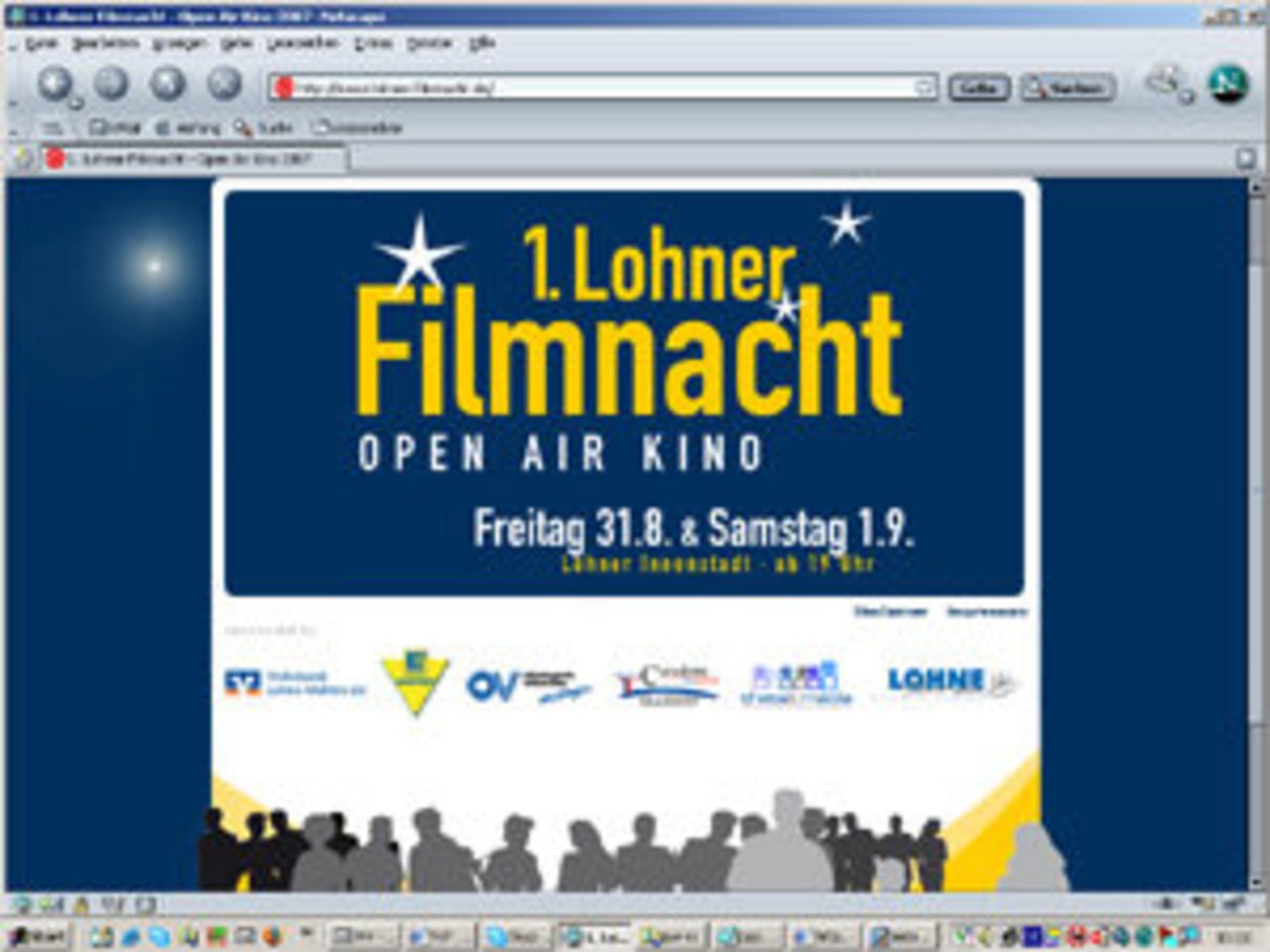 1. Lohner Filmnacht - Open-Air-Kino mit "Skrek 3" und "Fluch der Karibik 3"