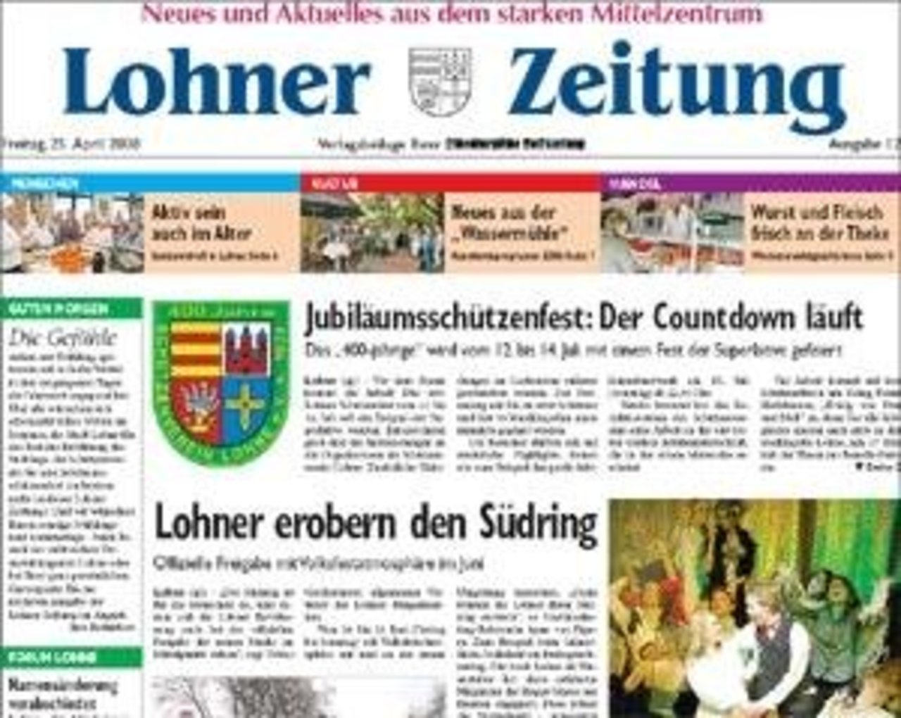 April-Ausgabe der Lohner Zeitung Image 4