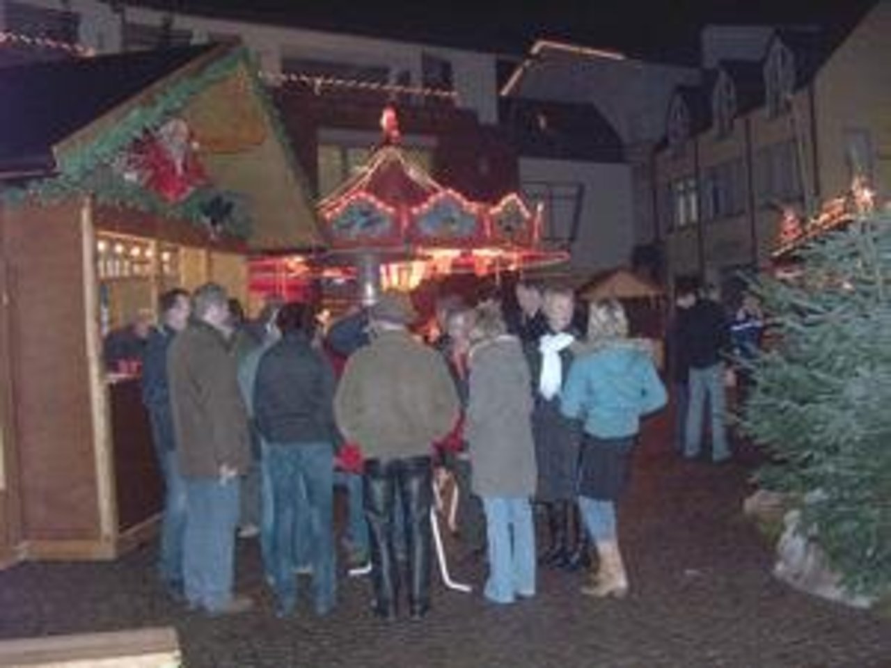 Weihnachtsmarkt Lohne 2008 / Kinderbetreuung Weihnachtseinkauf