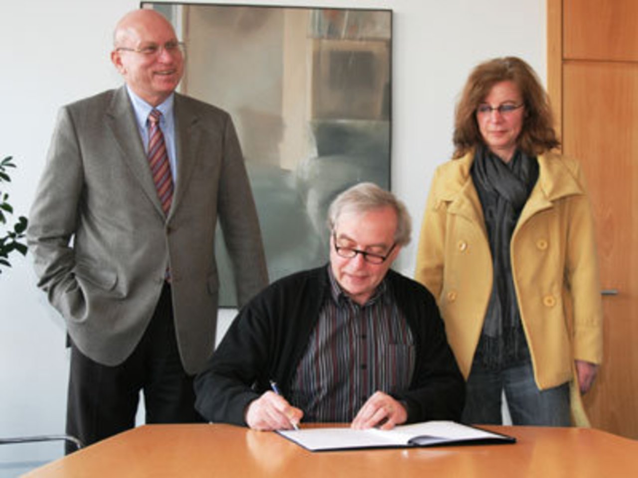 Industriemuseum unterzeichnet Lohner Integrationspakt