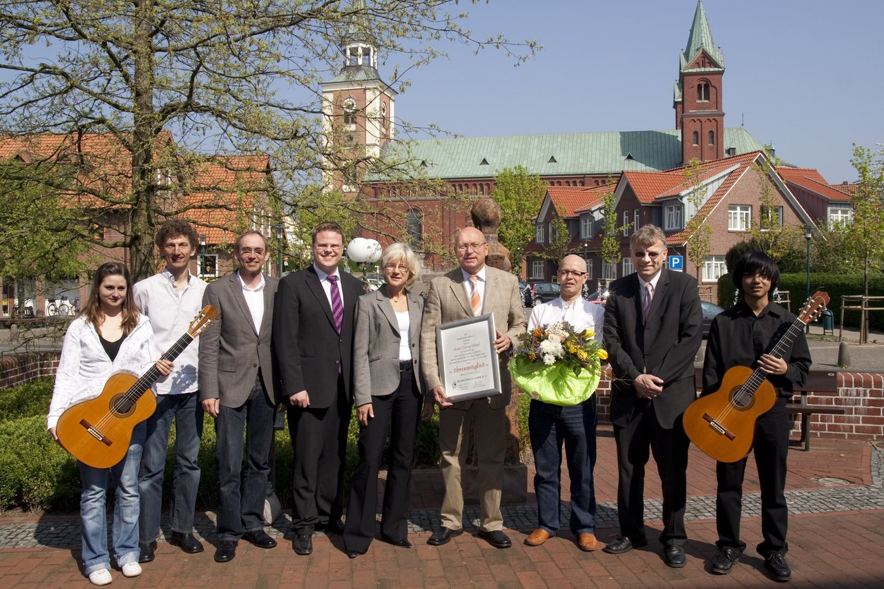 Hans Georg Niesel Ehrenmitglied der Musikschule Lohne Image 1