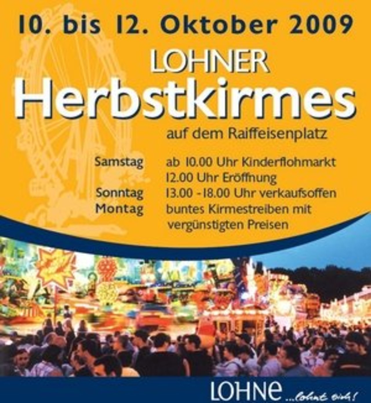 Drei Tage buntes Kirmestreiben in der Innenstadt
