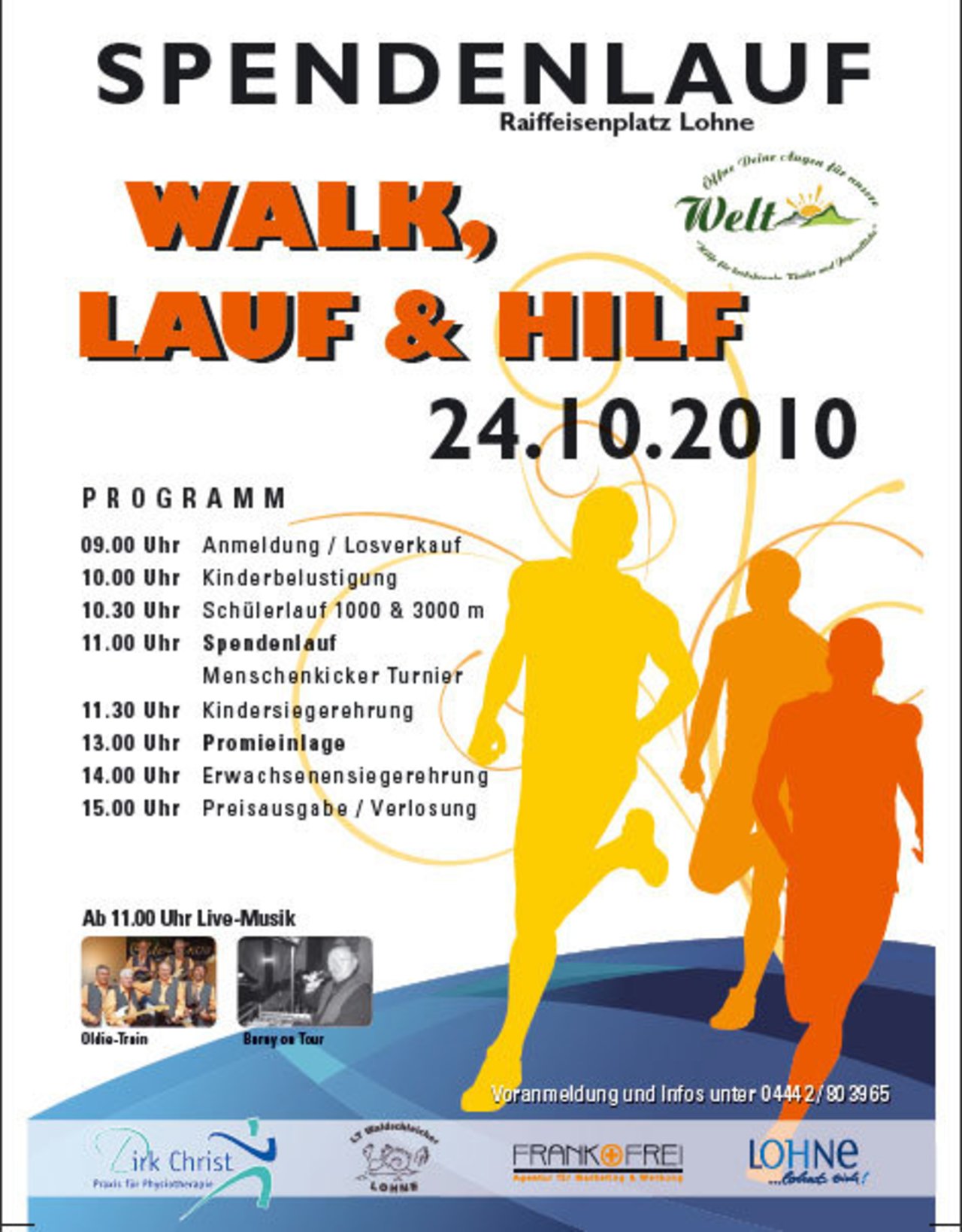 Walk, Lauf + Hilf am 24.10.2010