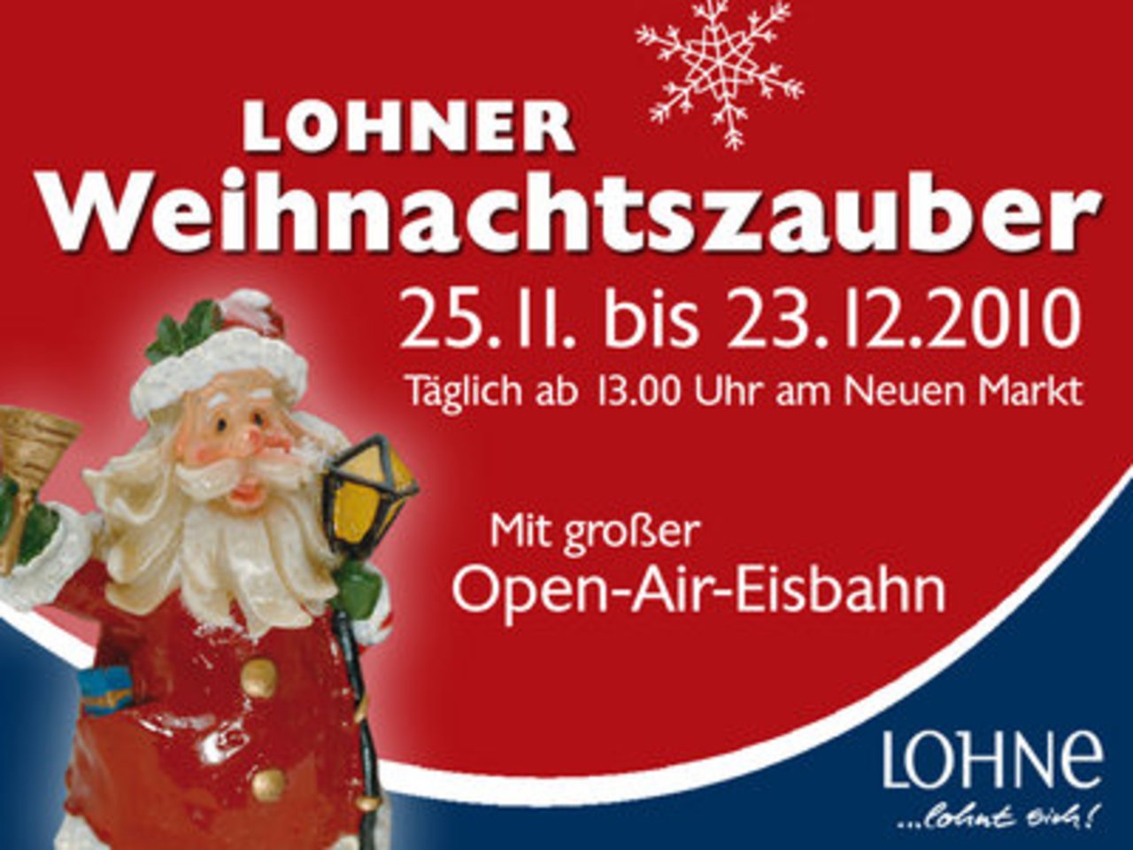 Weihnachtsmarkt Lohne - Programm 17.12. - 23.12.2010