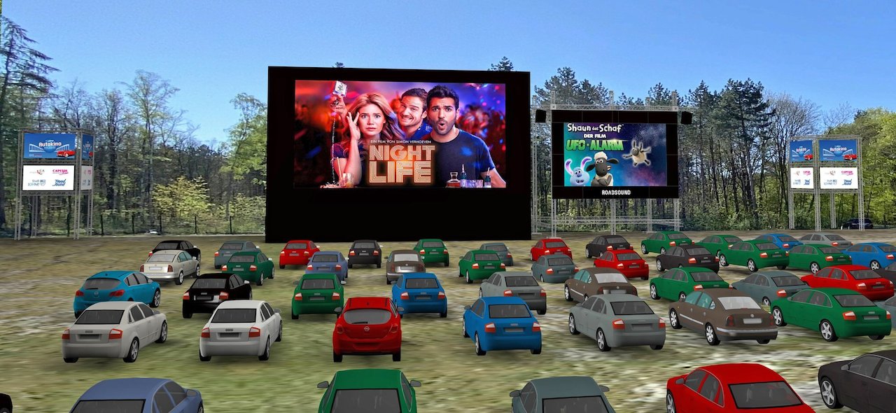 Ab 30. April täglich zwei Filme auf dem Schützenplatz