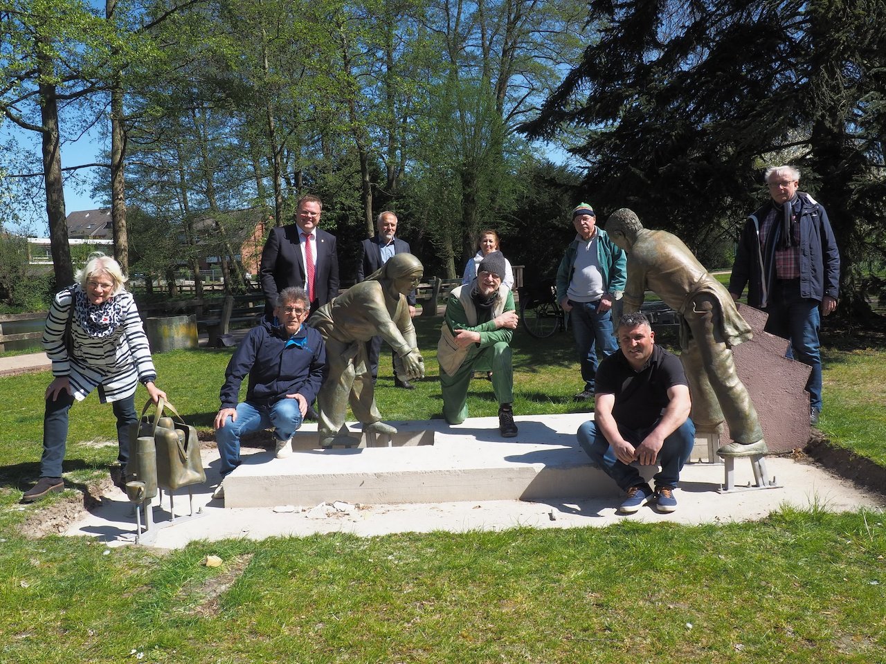 Ein Stück Lohner Geschichte im Stadtpark