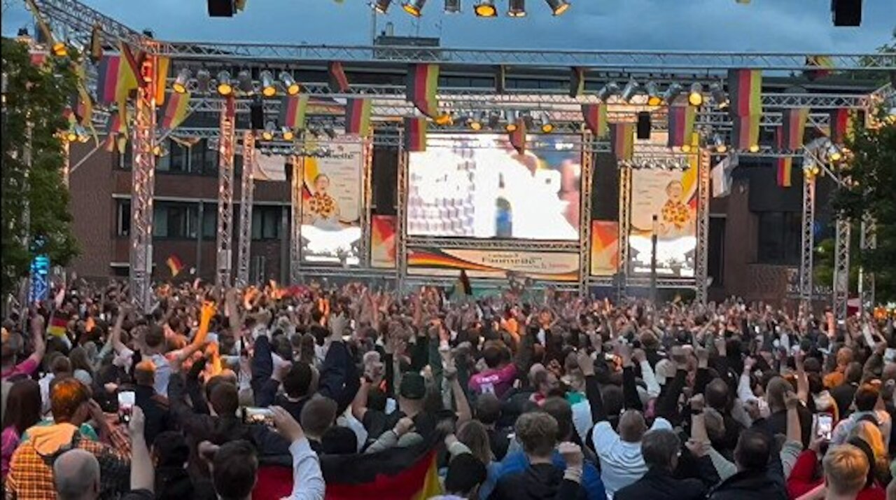 Lohner Fanmeile am 19.06.2024: Deutschland gegen Ungarn