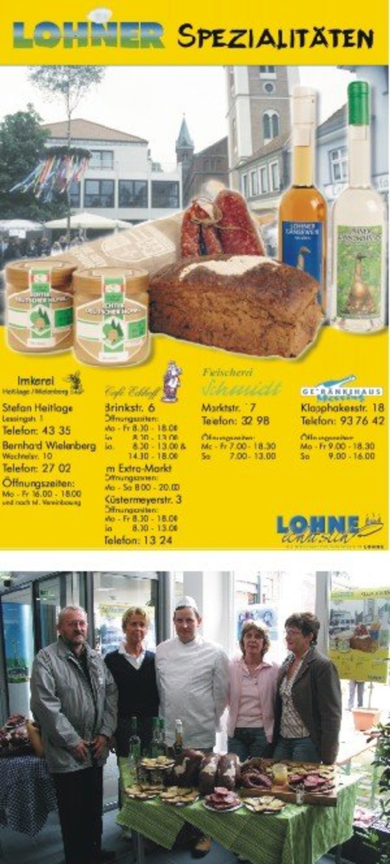 Lohner Spezialitäten vorgestellt