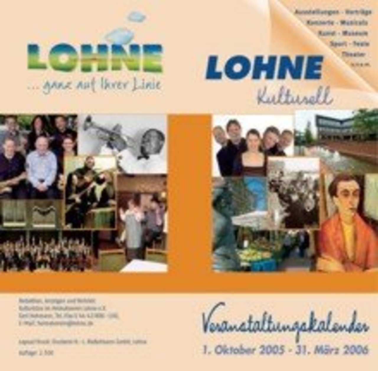 Lohne kulturell 2005/2006 ist erschienen